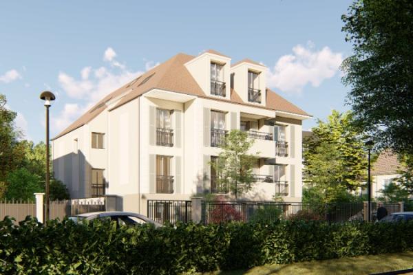 MAISONS-LAFFITTE 7 LOGEMENTS COLLECTIFS (78) 2021 - PERMIS DE CONSTRUIRE .