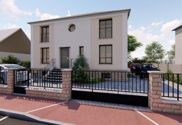Srelevation d'une maison individuelle à Montesson Permis de Construire 2024