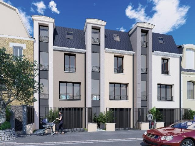  3 MAISONS DE VILLE A ASNIERES-SUR-SEINE -  VERSIONS : CLASSIQUE OU CONTEMPORAINE